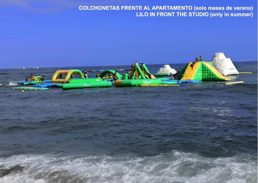 Estudio Benalbeach Primera Linea De Playa 贝纳尔马德纳 外观 照片