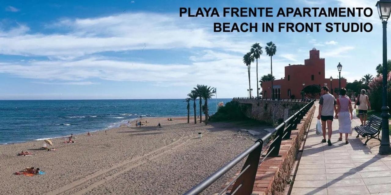 Estudio Benalbeach Primera Linea De Playa 贝纳尔马德纳 外观 照片