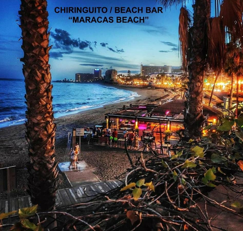 Estudio Benalbeach Primera Linea De Playa 贝纳尔马德纳 外观 照片