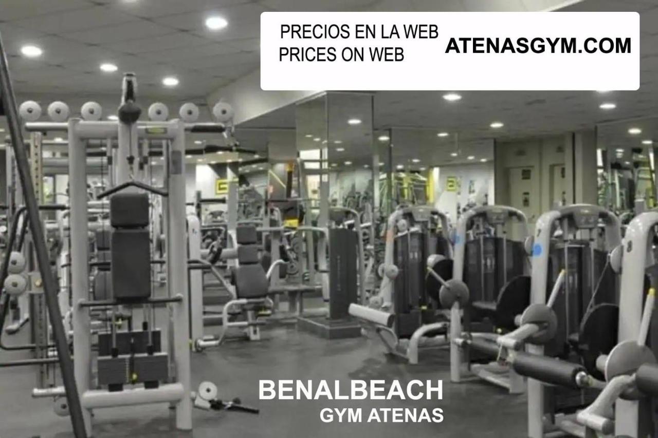 Estudio Benalbeach Primera Linea De Playa 贝纳尔马德纳 外观 照片